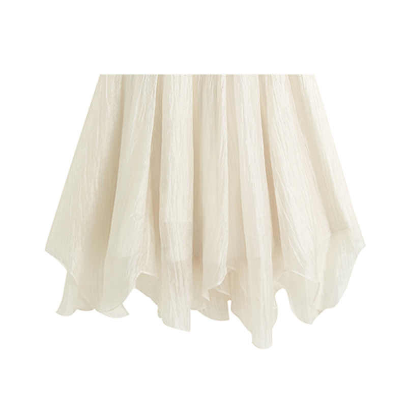 DISCOUNT WOMENS SKIRT SUMMER 2024 NEW SMALL LONG SKIRT A-LINE MESH