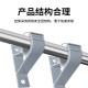 Cable hook aluminum alloy insulated cable bracket tunnel railway wire overhead clamp interval fixed clamp bracket