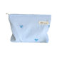Simple bow tie fabric makeup bag portable skin care product storage bag travel hand washing inner liner bag