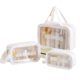 Portable toiletries and makeup bags Large capacity waterproof toiletries storage bags for men and women travel worries-free protective cosmetics
