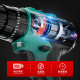 Brushless lithium battery flash drill charging drill drill drill drill drill screwdriver driver power tool belt impact