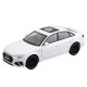 Simulated alloy car model Audi A4L mode sound and light return door simulation alloy car model children's toy shock absorption