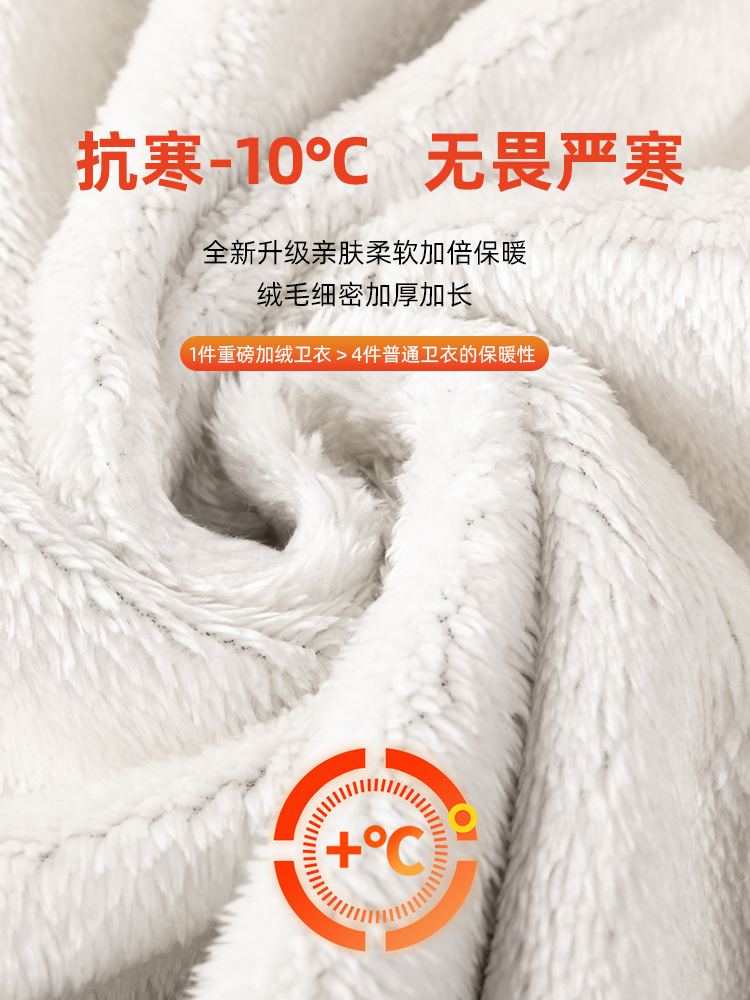 URGENT  CLEARANCE PRICE  HEAVYWEIGHT AUTUMN AND WINTER VELVET WARM CASUAL SWEATSHIRT SOLID COLOR LOOSE FLEECE JACKET MEN