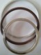 KF vacuum bracket 304 stainless steel center bracket fluorine glue sealing ring KF16/25/40/50/63/80/100