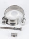 316 stainless steel strong clamp European style clamp thickened pipe clamp throat clamp water pipe fixing oil pipe clip