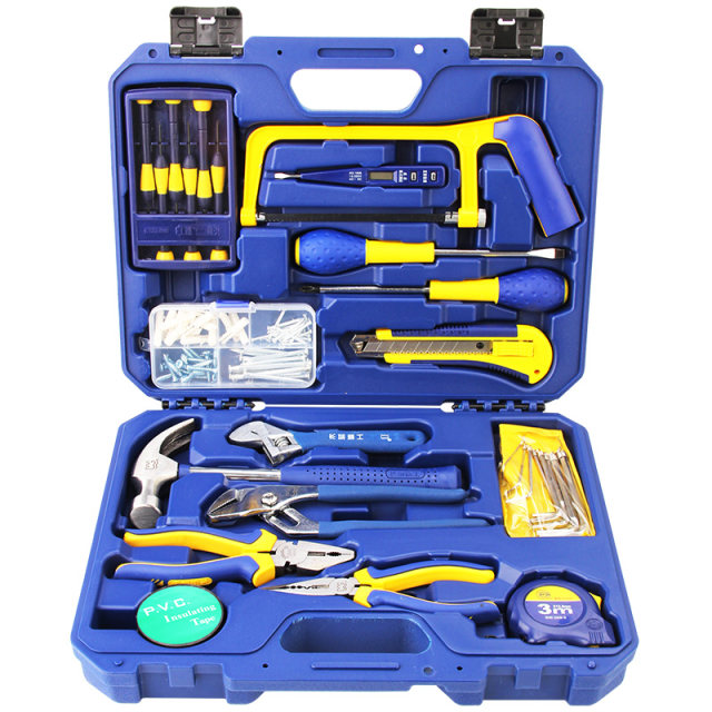 Great Wall Seiko Household Tool Set Daily Maintenance Household Combination Tool Multifunctional Hardware Toolbox 33 pieces