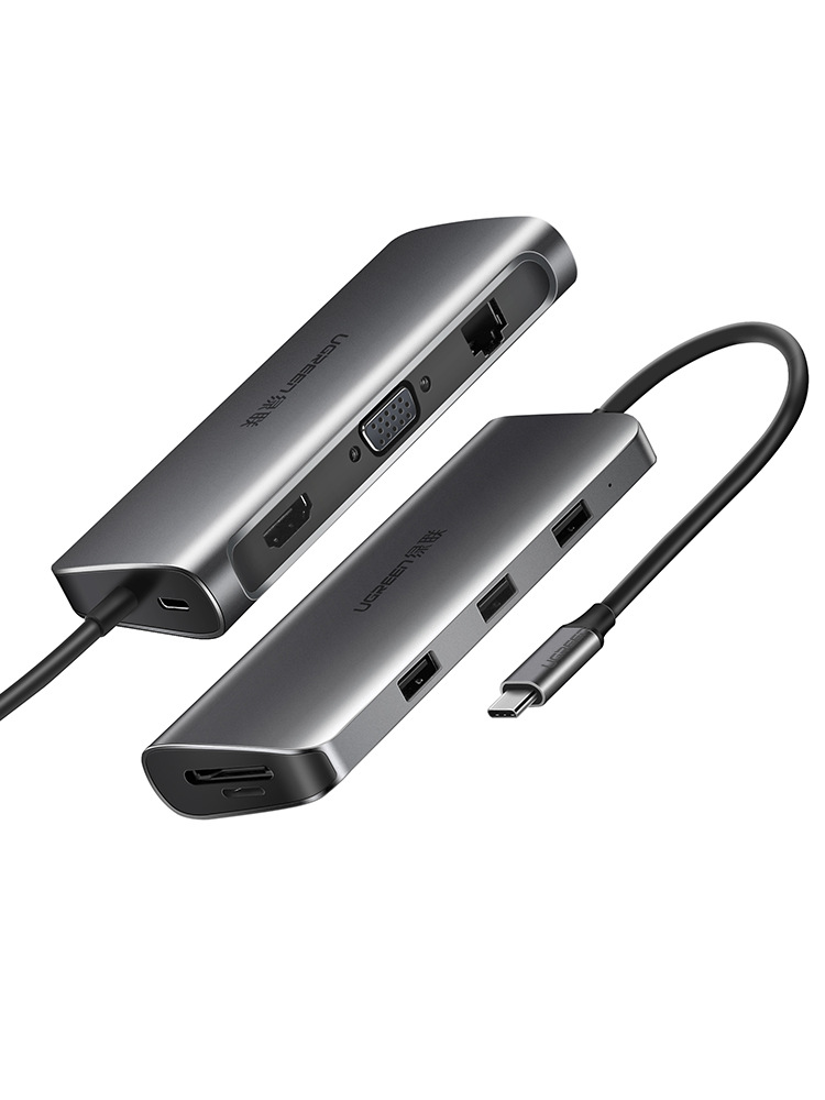 GREENLINK TYPEC DOCKING STATION EXPANSION NOTEBOOK USB ADAPTER IS SUITABLE FOR APPLE MACBOOKPRO HUAWEI HAND