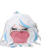 Genshin Impact Fucarus Water God Big Mouth Pain Bag Plush Backpack Commuter Crossbody Bag Funinga Doll Storage Bag