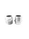 304 stainless steel hexagonal metal hose joint, welded outer wire, single-head outer wire, welded joint 4 minutes, 6 minutes, 1 inch