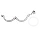 Sanitary-grade quick-load clamp silicone gasket set 304 stainless steel joint chuck clamp hoop cast snap tube clamp