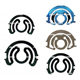 Computer embroidery machine accessories 1 times 1.6 times shuttle casing gaskets, shuttle casing springs, 2 times shuttle casing shrapnels, steel sheets