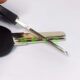 Vinyl round handle long neck 35mm medium-length Hongli single row computer punching anti-theft door lock copper key embryo