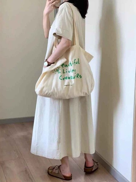高级感孕妇装女夏季大码裙可哺乳裙子舒适透气夏装洋气孕期连衣裙 — 4
