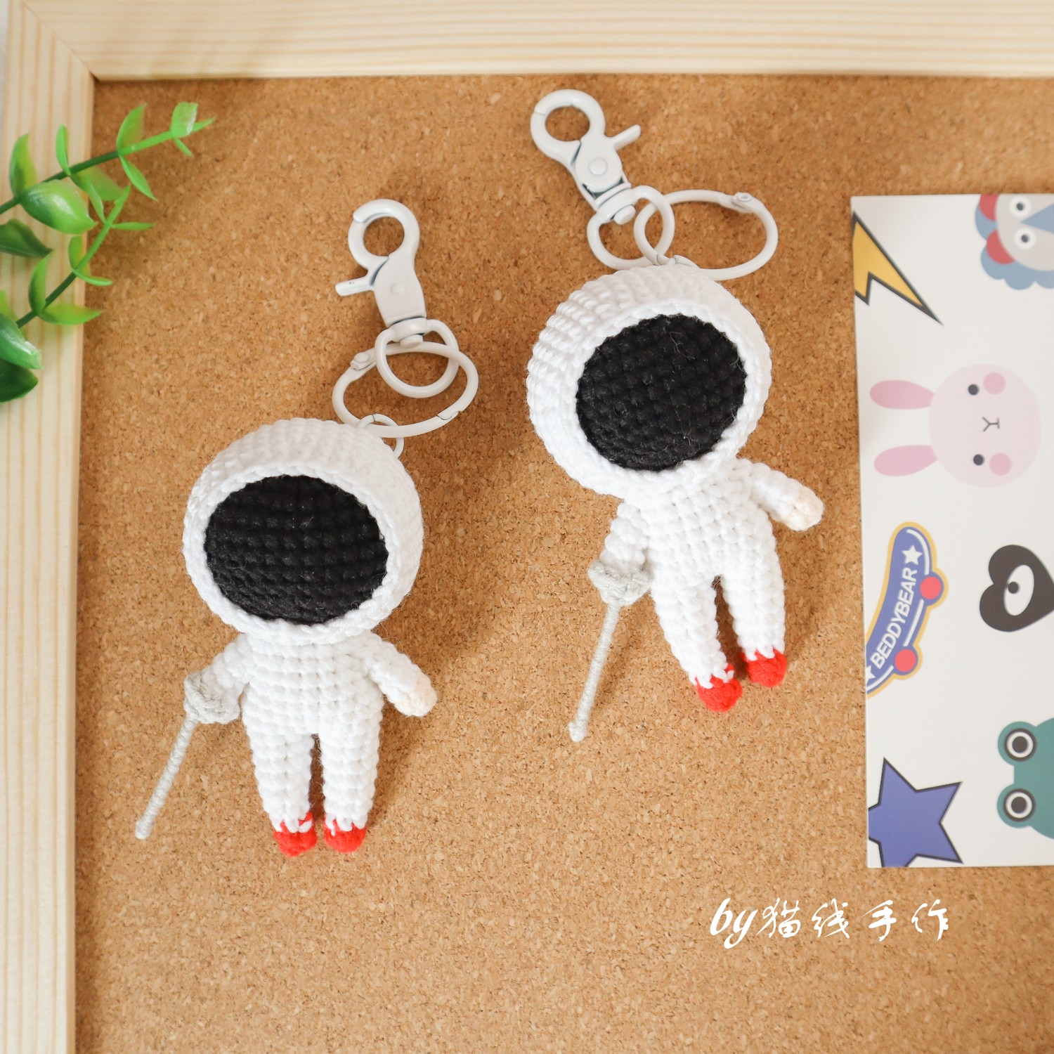 FENCER WOOL HANDMADE DIY WEAVING MATERIAL PACKAGE FENCING DOLL DOLL FINISHED PENDANT SOUVENIR