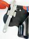Shelf electric wrench hook stainless steel rotary bracket tool waist bag multifunctional woodworking wrench protective sleeve
