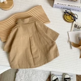 Детская летняя тонкая рубашка для мальчиков, в западном стиле, в корейском стиле