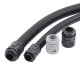 Corrugated pipe nylon joints Corrugated pipe joints Plastic corrugated pipe joints PA joints PA66 genuine nylon joints