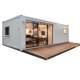 Manufacturer direct sales single container house renovation residential creative modular house sun room vacation homestay design