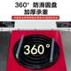 Ground tank truck direct steering universal type transport tank truck heavy-duty rotating rubber wheel displacement tool