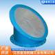 Electric circular damper, pneumatic damper for high-temperature flue gas pipeline, gas medium stainless steel circular damper, air valve