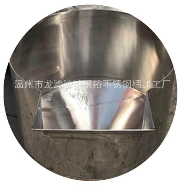 304 stainless steel square cone type Tianfang earth round hopper according to the demand for purchase and many styles of cutting