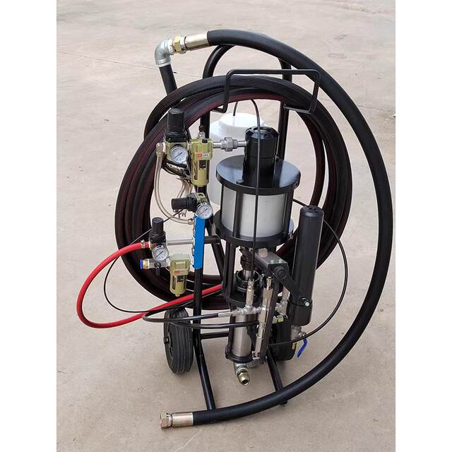 Vehicle-mounted fiberglass sprayer fiber sprayer high pressure airless spray gun resin fiber sprayer