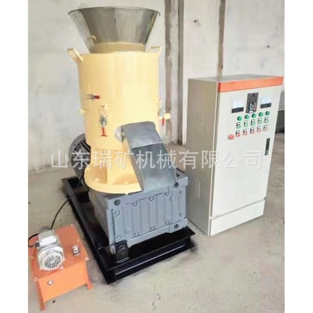 Biomass pellet machine fuel processing and production equipment large-scale wood dust sawdust shaving straw pressed granulation flat mold