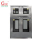 Kunling double-layer double-door transfer window manufacturer direct supply laboratory hospital clean 304 stainless steel transfer window