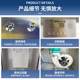 Quick rolling shutter door and cargo shower room automatic sensing cargo passage dust-free purification workshop stainless steel universal air shower room