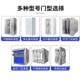 304 stainless steel air shower room single person single blow food factory cargo shower room workshop passage clean non-standard air shower door*