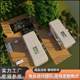 Customized new space capsule mobile room one bedroom one living room one balcony capsule house 28 square meters starry sky house hotel and homestay