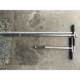 Original soil extractor sampler 304 stainless steel soil sampler 0.5 meters 1 meter/38mm soil extractor drill belt scale