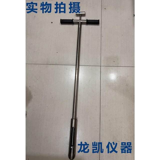 Original soil extractor sampler 304 stainless steel soil sampler 0.5 meters 1 meter/38mm soil extractor drill belt scale