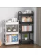 Cart storage rack floor-standing living room, kitchen, bathroom mobile multi-layer snack rack bedroom bedside storage rack