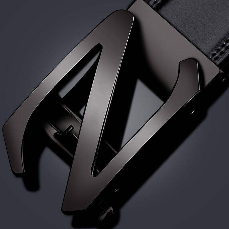 MENS BELT AUTOMATIC BUCKLE BELT CASUAL BUSINESS KOREAN VERSION OF MENS TROUSER BELT