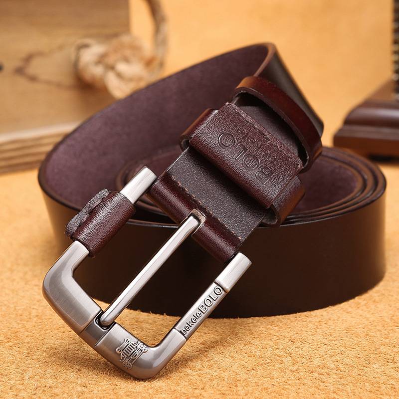 NEW CREATIVE BELT MENS BELT BELT PIN BUCKLE BELT