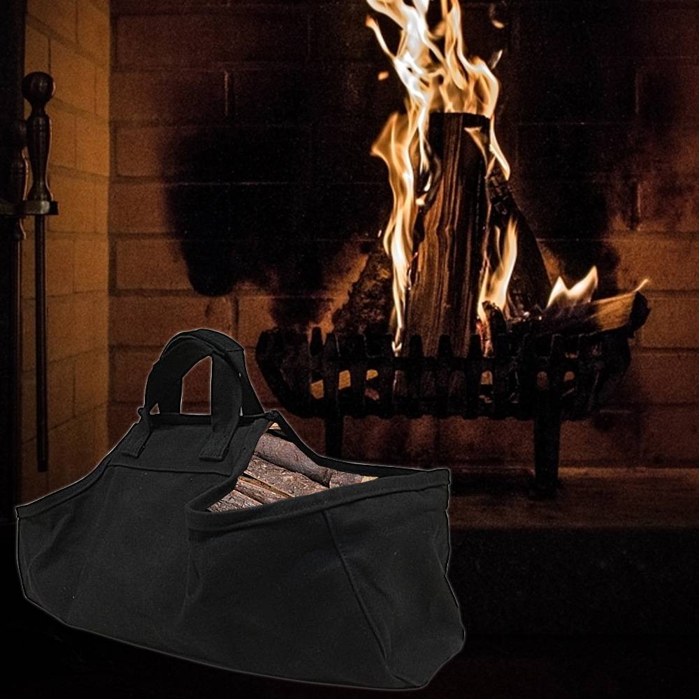 OUTDOOR CAMPING RUCKSACK CAMPING LARGE CAPACITY FIREWOOD COLLECTION BAG PICNIC HAND-HELD STORAGE BAG