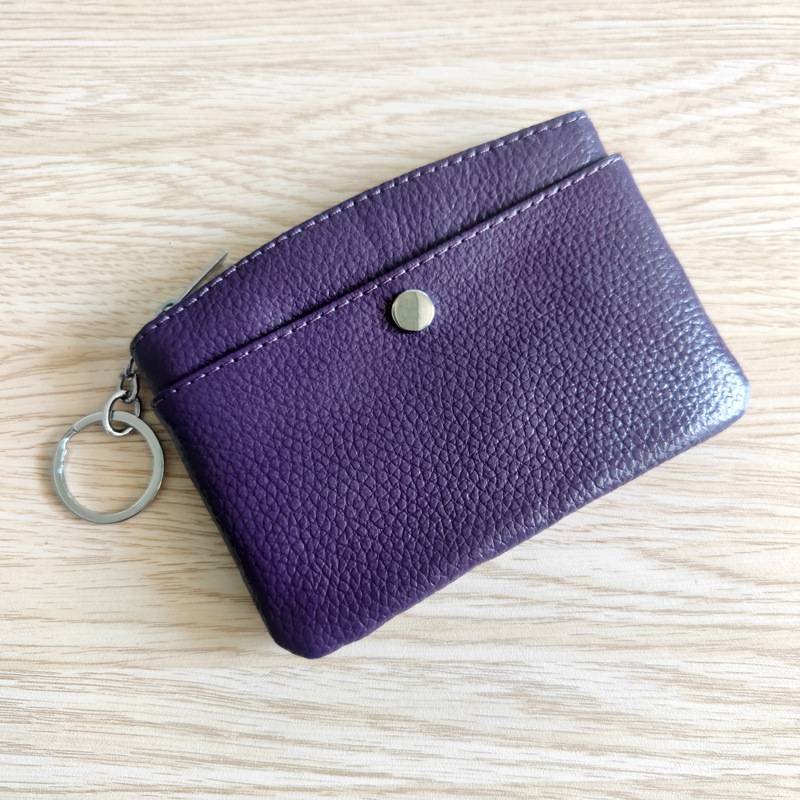NEW CARD BAG TOP LAYER COIN WALLET CREATIVE KEY CASE ZIPPER WALLET COIN LOOSE WALLET