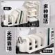 Book stand reading shelf book clip desk book shelf desktop fixed book storage artifact storage rack partition board transparent acrylic book desk storage student clip book stop shelf book clip custom