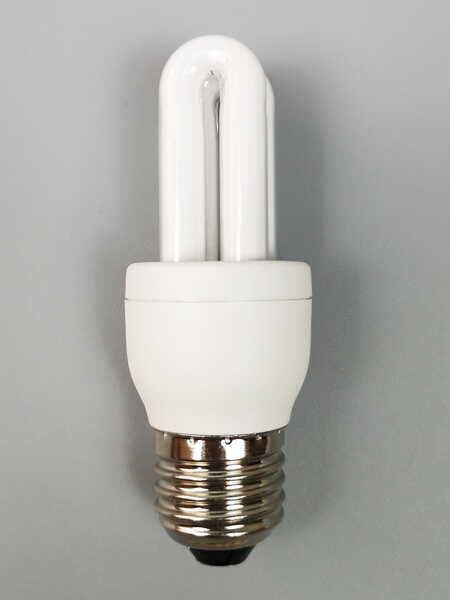 2U节能灯E27螺口 直管2U3U4U型E27E14B22卡口节能灯螺旋口3W-105W