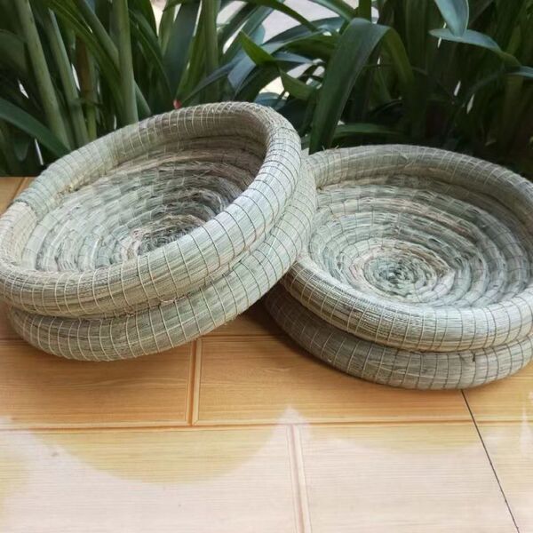 精品双轮纯手工自家编织油草鸽子窝家用保暖防侧翻鸽子窝6Ｘ25mc