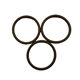 Dingqing wire diameter 3.55/5.3/7mm*17~300 corrosion resistant high temperature O-type NBR seal ring ring waterproof black
