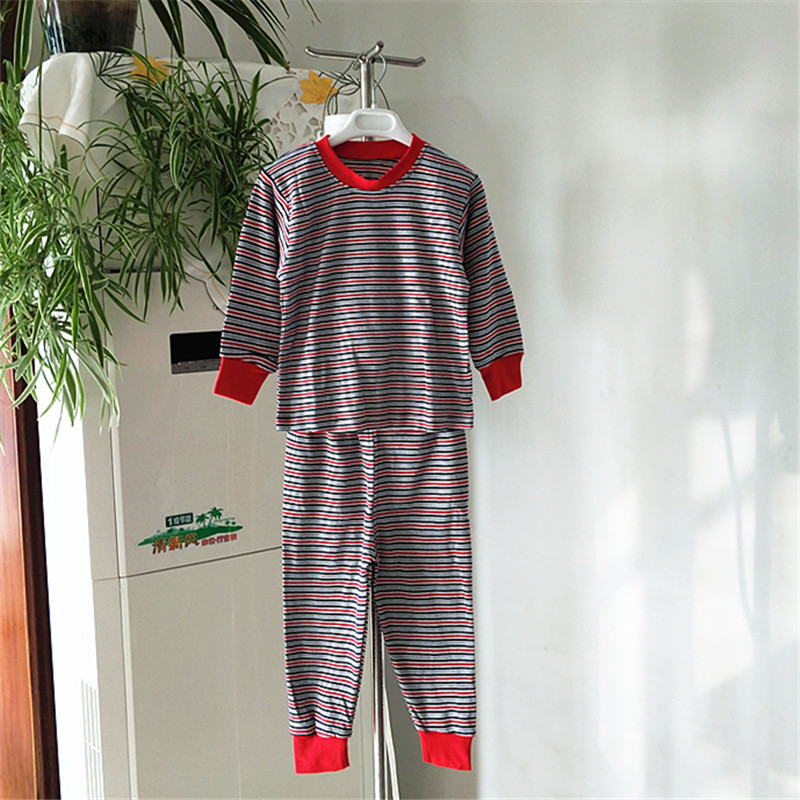 JAPANESE CHILDRENS UNDERWEAR SET BABY COTTON AUTUMN CLOTHES PANTS COTTON WOOL DUAL-PURPOSE PANTS BABY PAJAMAS SPRING AND AUTUMN CLOTHES ARE HOT SELLING