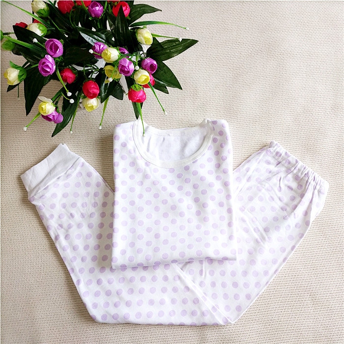 CHILDRENS COTTON CARTOON AUTUMN COAT SET GIRLS COTTON WOOL UNDERWEAR PAJAMAS COTTON LOUNGEWEAR PAJAMAS MULTI-COLORED