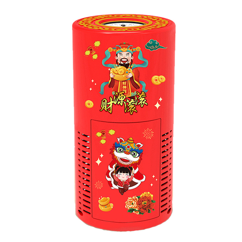FIREWORKS BUBBLE MACHINE FIRECRACKERS NEW YEARS EVE TOYS FULLY AUTOMATIC INTERNET CELEBRITY SPRING FESTIVAL COOL