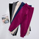 Broken code clearance for women's autumn and winter loose ins small knitted wool close-up casual trousers