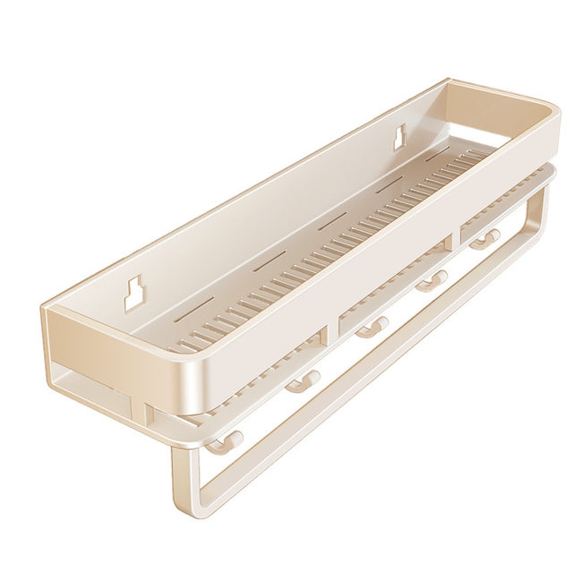 Kitchen seasoning storage rack with hooks Household wall hanging without hole punching seasonings oil, salt, sauce, vinegar storage rack