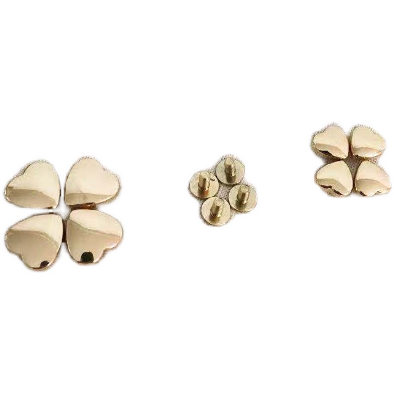 SCREW RIVET BAG ACCESSORY BAG FIXING SCREWS SOLID MUSHROOM NAILS LOVE HEART TYPE ROUND SCREWS WILLOW NAILS RIVETS