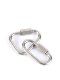 304 316 stainless steel quick linking triangle connection ring runway type link buckle rock climbing chain buckle