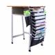 Large capacity hanging book bag book bag desk storage student hanging bag high school junior high school desk desk side side table side side table side side side hanging bag classroom book storage rack storage device